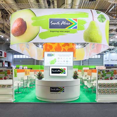 VAVONA-Messen und Ausstellungen - Südafrika Fruitlogistica / Berlin 2023